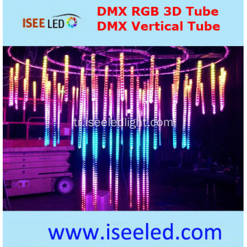 RGB Kar Yağışı LED Tubo DMX512 Sahne Işık